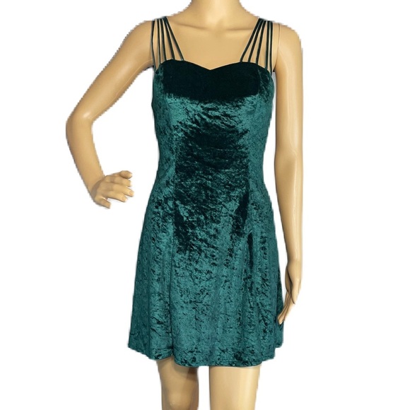 NexT LefT Prom Vintage 90’s Mini Dress Sz 3 - Picture 2 of 8